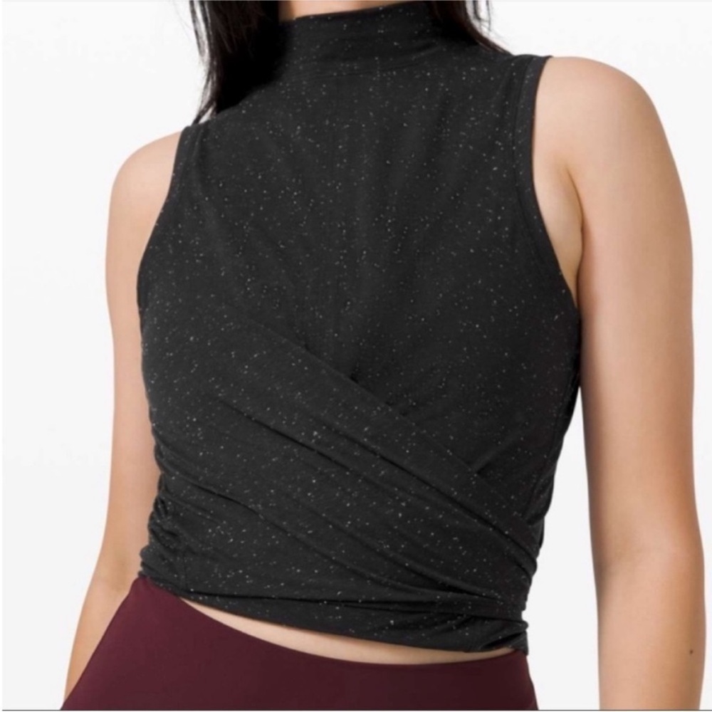 Lululemon Mock Neck Tank Top Time to Restore